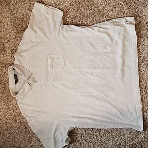 Roundtree & Yorke, Size XXL, Beige short sleeve